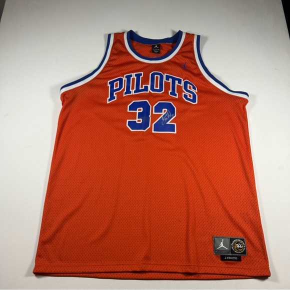 Jordan Jason Kidd Notre Dame Pilots Throwback Jersey 3XL OFFICIAL AUTOGRAPH ✍️
